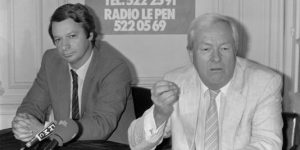 Jean-Pierre Stirbois e Jean-Marie Le Pen