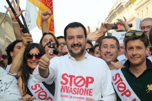 Matteo Salvini e immigrazione