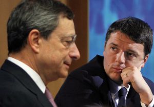 Renzi Draghi