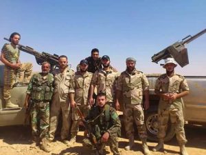 esercito siriano palmira