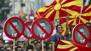 macedonia-antigov unrest