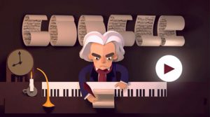 Il doodle su Beethoven 