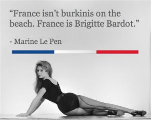 Brigitte Bardot contro il bura