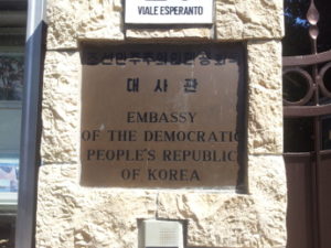 corea del nord ambasciata roma
